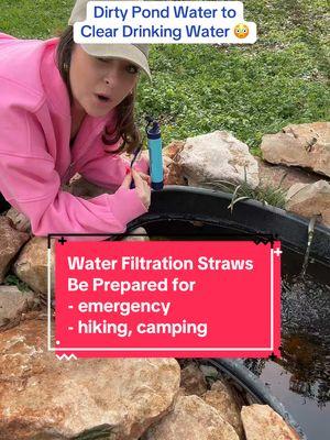 Water Filtration Straws for Emergency Use, Survival, Hiking, Camping and for prep bags! 💦 #waterfilter #waterfilterstraw #waterfiltrationstraw #emergencywaterstraw #emergencypreparedness #emergencyprep #prepbag #prepping #safewater #cleanwater #clearwater #tiktokshopjumpstart #fashionlookbook #TikTokShopLoveAtFirstFind  #tiktokshopjumpstartsale   #newyearnewaura #mademyyear 