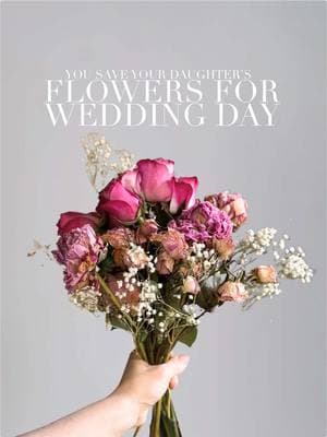 Here’s why👇🏼 Every time my husband brings home flowers for our daughter, I see more than just petals and stems—I see love, devotion, and the kind of quiet care that speaks louder than words. With every bouquet, he’s teaching her how she deserves to be cherished: thoughtfully, unconditionally, and without hesitation. What she doesn’t know is that I’ve been saving them. Every single bouquet, carefully preserved. One day, when she walks down the aisle, those flowers will walk with her—woven into her bouquet, her decorations, her story. They’ll be a reminder of the first man who loved her, of the way he’s always paved the way for her happiness. And here’s the part that gets me every time: some of those petals will be scattered by the flower girl as she leads the way down the aisle. Her father’s love, in its simplest, most beautiful form, will literally be paving the path for her to step into a new chapter of her life. These aren’t just flowers to me—they’re symbols of every lesson, every laugh, every moment he’s spent making sure she knows her worth. And one day, they’ll bloom again on her wedding day, a living reminder that the love she grew up with will always, always be with her. Sometimes, it’s the little things, like a bouquet, that hold the biggest pieces of our hearts #daddydaughter #daddydaughterdance #daddyanddaughtertime #dadofinstagram #momof4kids #weddingday #weddingdaygift #rawmotherhood #fatherdaughtermoment #fatherdaughterdance #fatherdaughterlove #motherhood #sahm #girldad #girlmom #daddyslittleprincess #daddyslittlegirl #daddysgirl #daddylovesyou #weddingflowers #flowersfromdad #weddinggifts #keepsake #futurewedding #momblogger #mommoment #dadmoments 