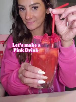 it was really good and festive. #tinasrecoverytok #pinkdrink #noalcoholdrinks #ValentinesDay #valentinesdaytreat #nonalcoholicdrink 