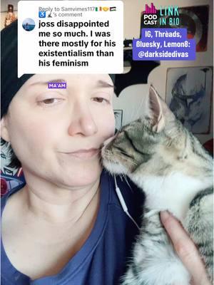 Replying to @Samvimes117🇮🇪🤝🇵🇸♿🦼 They legit ignored me ALL DAY until this moment. #podcast #catsoftiktok #feminism #neilgaiman #josswhedon #fakefeminism #predator #sexism #misogyny #starwars #startrek #lgbt #goodomens #sandman #americangods #buffythevampireslayer #allegations 