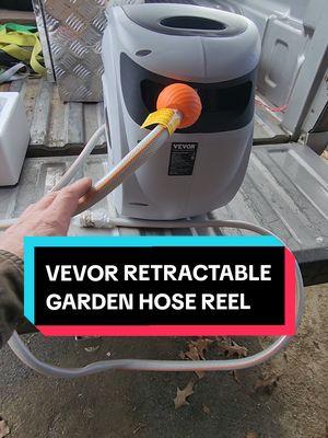 VEVOR RETRACTABLE GARDEN HOSE REEL, 65 FT LONG AND SWIVELS BOTH WAYS, 2 DIFFERENT NOZZLES, AUTO REWIND, LOCK AT ANY LENGTH YOU NEED. #gardenhosereel #gardenhose #hose #watering #wateringplants #waterhose #waterhosereel #vevorproducts #vevor #retractablegardenhose #retractablehosereel #fyp #fypシ゚viral #retractablehose #viral #tiktok #fypage #lookatthis #fy #ttslevelup #mademyyear #sell  #tiktokshopnewyearnewaura #tiktokshoplastchance #sales #tiktokshoploveatfirstfind #deal  #tiktokshopcreatorpicks #sale #deals #tiktokstore #TikTokShop #tiktokshopping #trending2024 #viralvideos #onsale #flashsale #giftideas #giftidea #gift #look #tiktokshopfinds #tiktokfinds #tiktokfind #tiktokviral #ttsacl #tiktokviralvideo #lookatthat #tiktokmademedoit #getyours #today #tiktokmademebuyit #foryou #foryoupage #trending @HAIDEE_Vevor @Vevor_US @vevor shop 