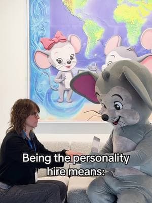 Being the personality hire means: I'm work besties with everyone! ☺️ #personalityhire #workbestie #workbesties #abcmouse