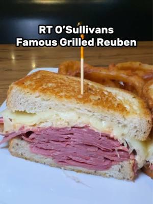 Thicc Thursday is perfect with @RTOSullivans_Mesa Famous Grilled Reuben! Get Thicc! • • • • #ThiccThursday #ThickSandwiches #Thicc #Reuben #GrillledReuben #PubFood #IrishBar 