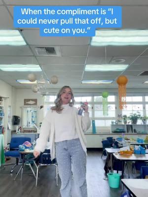 Trying new things all the time!  #relatablecontent #calmclassroom #genzteacher #teacherlife #teacheroutfits #elementaryteacher #teacher #rednote #outfits