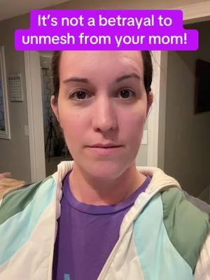 Your mom’s lack does not have to be yours. It’s not a betrayal to unmesh from her. #intergenerationaltrauma #enmeshed #motherwound #enmeshment #enmeshedfamily 