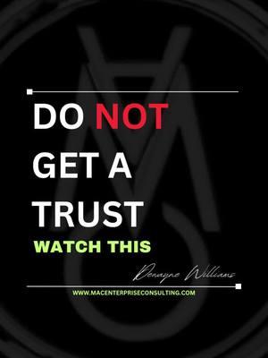 🚨 DO NOT Get a Trust Without Watching This! 🚨 If you're a business owner, the internet might have misled you about how to protect your assets. Here's the REAL structure for building and protecting your business legacy: 1️⃣ Start with a C-Corp operating company for daily activities. 2️⃣ Create a parent company to manage the operating company. 3️⃣ Set up a Real Estate Investment Trust (REIT) for property deals. 4️⃣ Form a holding company to own your business assets. 5️⃣ Place that holding company into an irrevocable trust for ultimate protection. 6️⃣ Add your "big joker" – a nonprofit organization to maximize tax benefits while giving back. Don't fall for misinformation! Build your business legacy the RIGHT way. 💼💪 #BusinessOwner #TrustFund #LegacyBuilding #BusinessStructure #TaxStrategy #EntrepreneurTips #BusinessGrowth #Ccorp #REIT #HoldingCompany #NonprofitOrganization #FinancialFreedom #Entrepreneurship #BusinessAssets #WealthBuilding #SmallBusinessTips