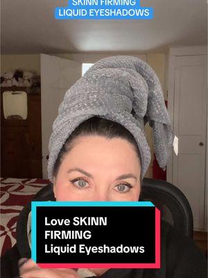 I love every shade!!! Firming, creaseless, longwear shadow from @SKINN Cosmetics OMG @Dimitri James You've done it again. Love these so much! My new go-to eyeshadow makeup! #eyeshadow #firmingeyeshadow #explorepage #fyp #Skinn #EyeShadow #eyeshadowlook #liquideyeshadow #tiktokskincare #tiktokmakeup #BeautyTok #ttsbeautybesties @Orca @radafay 