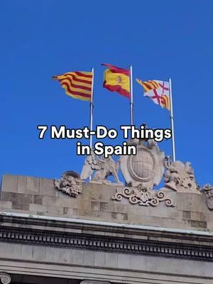 7 of the top things to do in Spain 🇪🇸 See all of our Spain tours at the 🔗 in our bi0! From flamenco shows to stunning beaches, we cover it all on our guided tours. What's on your list? 7. Flamenco show 💃 6. Savor authentic paella 🍴 5. Marvel at the Sagrada Familia 🏰 4. Relax on the beaches of Mallorca and Menorca 🏖️ 3. Visit the Alhambra in Granada 🌟 2. Stroll through Park Güell in Barcelona 🎨 1. Wander the medieval streets of Toledo 🛤️ #spain #spaintodo #spaintravel #thingstodoinspain #spaininspo #travelinspo #travellife #traveltheworld #traveltok