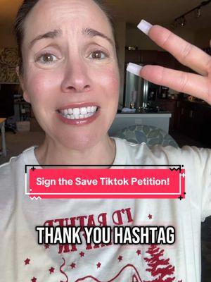 Sign the Save TikTok Petition! The link is in my bio in my link tree ! #savetiktok #savetiktok2025 #signthepetition 