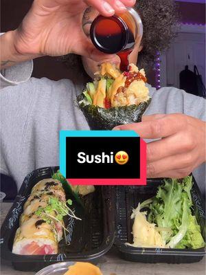 Sushi mukbang ASMR🤤🍣full video is on YouTube link in bio😁 giveaway at 10k subscribers follow my instagram for updates💕  This is now one of my fav rolls it was so refreshing😍 #CapCut #sushi #sushimukbang #asmrtiktoks #asmrmukbang #elsauce #mukbang #sushiroll #sushilover #foodiesushiqueen #handroll#sushihandroll#eatingshow #eatingshowasmr #mukbangvideo #eatingshowmukbang #mukbangtiktok #creatorsearchinsights #foodmukbang #eating #eatingasmr #eatingsounds #mukbangasmr #asmr #asmrfood #crunchysounds #foodies #foodiesoftiktok #foodietiktok #foodtiktoks 