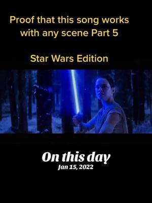 #onthisday #TheForceAwakens #StarWars #ForYourPage #FYP #StarWarsTheForceAwakens #Movie #Movies #Hero #AHero #Heroes #Heroics #Jedi #Sith 