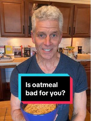 Is oatmeal healthy for you? Here’s the truth. 🥣👆🏼 👉🏼 Send this to a friend to let them know. #plantstrong #plantbased #vegan #plantbaseddiet #vegandiet #eatplants #nutrition #diet #healthydiet #oatmeal #oats #overnightoats