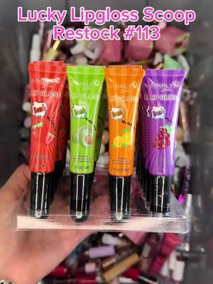 Lucky Lipgloss Scoop Restock #113 Part 1 😍✨ • • • #lipglossaddict #lipcare #lipglosspoppin #luckyscoop #lipglossscoop #ilovelipgloss