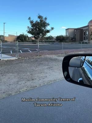 Beautiful masjid with beautiful weather Mashallah #muslimtiktok #islam #quran #mosque #tucson 