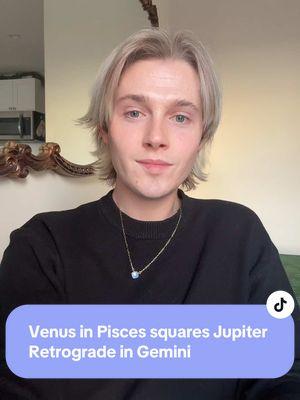 Venus in Pisces square Jupiter Retrograde in Gemini is causing a lot of confusion right now in multiple areas of our lives, both personally and collectively 😵‍💫 #astrologytiktok #astrology #zodiac #horoscopes #zodiacsigns #horoscope #venus #jupiter #venusinpisces #piscesvenus #jupiteringemini #jupiterretrograde #astroforecast #astrologyforecasts #capricornseason #mutablesigns 