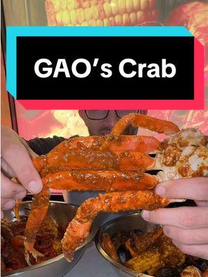 let’s try “GAO’s Crab”🦐 in Houston Texas!🦀🔥@@gaosbbqandcrab.official##fyp##fypシ##Foodie##foodvlog##foodietiktok##chopelasreviews##foodcritic##foodreview##seafoodboil##seafood##crablegs##crab