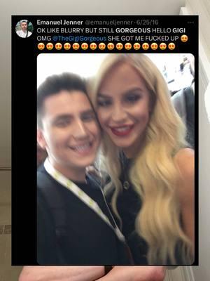 still love you girlie @Gigi Gorgeous Getty💖 #meetandgreet #meetandshove #vidcon #memories #storytime 