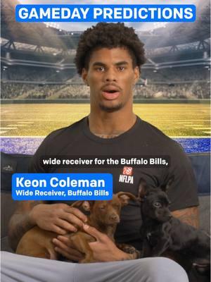 @Buffalo Bills wide receiver and #PuppyBowl fanatic @keoncoleman predicts who is taking the Lombarky trophy home and more 🏆🐶 #puppies #dogtok 