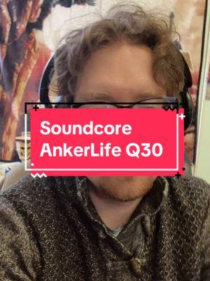 These are really nice from what I can tell and #soundcorebyanker might have me as a customer permanently  #soundcorelifeq30 #soundcore #headphone 