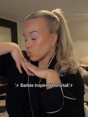 The ponytail is giving ✨Barbie✨ achieve @gabbbriiellle’s look with 20” Seamless Clip-Ins in Dimensional Beige Blonde and the Get Ready With Me Application Kit -only on LuxyHair.com 💅🏼 #luxyhair #clipinhairextensions #clipinhair #hairinspo #ponytail #barbiehair 