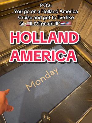 Channeling my inner @🚢 I LIVE on a SHIP 🇳🇱🇺🇸 while on a Holland America cruise 😂 @Holland America Line  #cruise #cruising #cruiseship #hollandamericaline #hollandamerica #hal #cruisetok #cruiselife #hollandamericaeurodam 