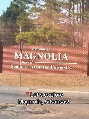 Let’s explore the depths of Magnolia, Arkansas and all of the amazing things it has to offer!! #magnolia #arkansas #fyp #travel #sau #college #university #aluminum #southern #southarkansas #business #timber #wood #construction 