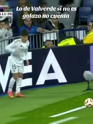 Vinicius se sorprende al ver el golazo de Fede Valverde #viral #goat #football #teamwork #thebest #realmadridcf 