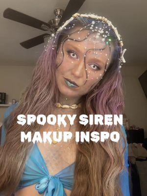 #siren #halloweenmakeup #halloween #mermaid #scarymakeup #makeup 