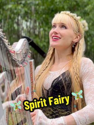 Follow her to the river… 🧚🏻✨🍀 Enjoy our new music video for our original song SPIRIT FAIRY! #harptwins #spiritfairy #fairies #celticmusic #electricharp #harp #cottagecore #nature #fairycore #twins #identicaltwins #river 