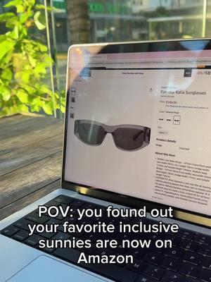 You heard that right! Mohalas are now available on Amazon (with Prime shipping!!) Get your pair today! #amazon #amazonfinds #amazonmusthave #inclusivefashion #womanownedbusinesses #glasses 