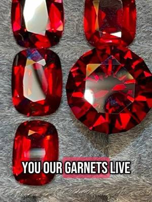 GET YER GARNETS! #garnets #muretaandco #sanfrancisco #jewelrystore 