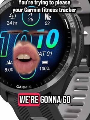 Garmin has no chill #garmin @Garmin Official #runnerstiktok #runners #runnersofitiktok #runnerslife 