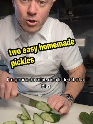 here are two easy homemade pickles #pickles #redonion #cucumber #pickling 