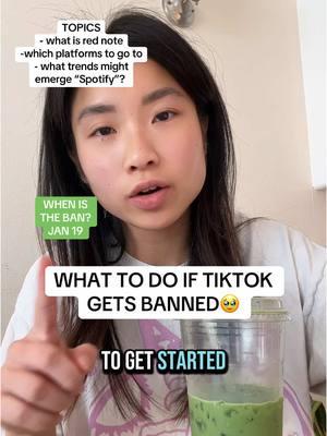 What to do if your account is being banned and what other media trends are emerging? #mediatrends #whattodo #creatoreconomy #rednote #news #tiktokbannews #creatorguide #tipsforcreators #mediatrending 