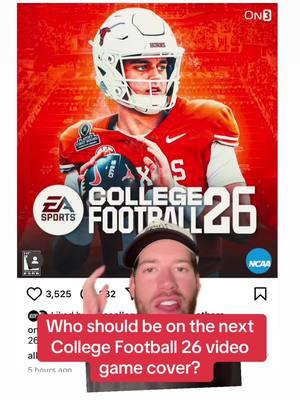 Who should be the next cover athletes on College Football 26 video game? #ncaafootball #collegefootball25 #collegefootball26 #ncaafootball14 #CollegeFootball #collegefootballvideogame 