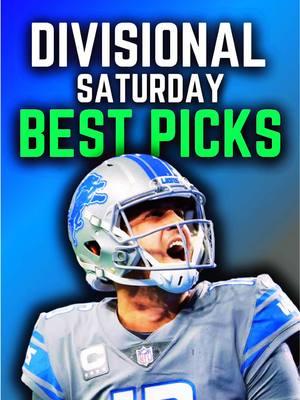 NFL Divisional Round Saturday BEST PICKS ✅ #nfl #NFLPlayoffs #nfldivisionalround #lions #commanders #texans #chiefs