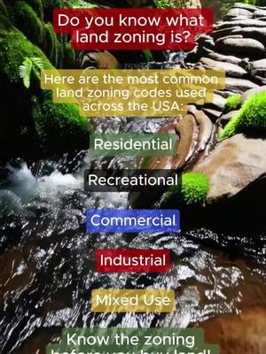 #LandZoning #RealEstateTips #PropertyBuying #LandInvesting #KnowYourZoning