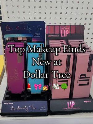 Top New Makeup Finds at Dollar Tree 🌳💄 #dollartree #makeup #cosmetics #lipstick #new_trending #beauty #fyp 