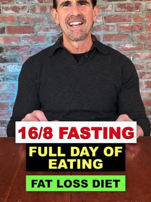 Full day of eating for fat loss following a 16:8 intermittent fasting schedule after 50! #intermittentfasting #weightlosscoach #weightlossover50 #fatlosscoach ##fulldayofeating 