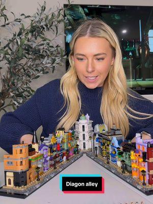 I want to be in a cartoon!!! 🥸🦄✨ #CapCut #lego #harrypotter building the Lego Harry Potter mini diagon alley Lego set @Peacock @Harry Potter @Universal Pictures 