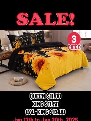 ‼️SALE SALE SALE‼️ 3-Pieces Printed Borrego Blanket Set😱🔥😍 SALES START JAN 17TH ENDS JAN 20TH, 2025 🛒 Special Prices - QUEEN $11.00 - KING $11.50 - CAL-KING $12.00 CITI MALL - LOS ANGELES  13000 AVALON BLVD  LOS ANGELES, CA 90061  TEL: (424) 528-2139 / (424) 528-2129 Open 7 Days a Week  #winter #blankets #explorepage #fyp #borrego #kids #losangeles #longbeach #compton #lynwood #anaheim #cerritos #orangecounty #retail #wholesale #Borregos #paramount #fypシ #california #gardena #cheapprice #winterseason #southgateca #huntingtonpark 