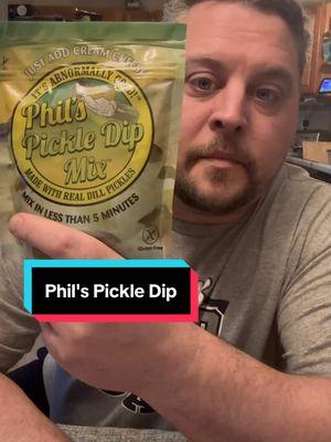 @philspickledip.  A DIY pickle dip made with real pickles!  #picklereview #brinetime #pickledip