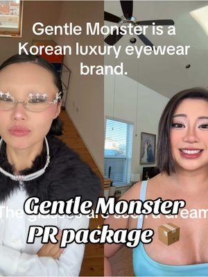 #duet with @_ppprincesss @gentlemonster These glasses are gorgeous!!!!!!! 🤩 This collection is such a dream. This PR package is generous!!! Amazing, just amazing  #gentlemonster #koreanbrand #luxriousglasses #prpackage 