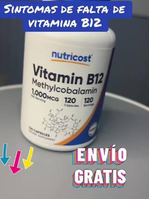 Sintomas de falta de Vitamina B12 #fypppppppppppppppppppppp #paratiiiiiiiiiiiiiiiiiiiiiiiiiiiiiii #usa🇺🇸 #fypシ゚viral #hombres #mujeres #viraltictok #vitaminab12 #nutricost 