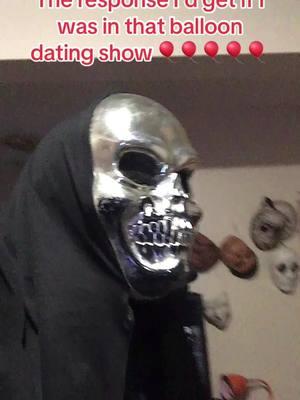 Understandable have a nice day. 🚶#cosplay #silverdevil #balloondatingshow #poptheballoon #rejection #imgoinghome #ohwellthatsok #fyp #maskedtiktoker 