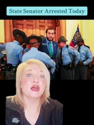 #greenscreen #foryou #viral #fyp #foryoupage #news #newsfeed #breakingnews #crime #truecrime #crimejunkies #arrested #senator #senatorarrested #video #greenscreenvideo #crazy #ga #georgia #statehouseschambers #chambers #statehouse #banned #ban #push #handcuffed #coltonmoore #senatorcoltonmoore #unreal #unbelievable #stateofstateaddress #briankemp #chamber #footage #fultoncounty #jail #thoughts 