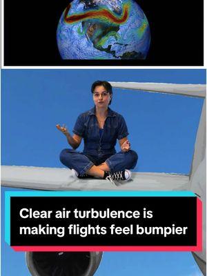 Clear-air turbulence is becoming more frequent and intense as the atmosphere warms. Here's why this isn't cause for panic.  PS: If you’ve loved seeing us on here, we aren’t going away! You can find these same great videos on our Instagram and YouTube accounts 🫶. Find those links in our bio! 🎤 Kelso Harper and Rose Broderick ✏️ Katherine Wright and Annie Roth 🎞️ Kylie Murphy  #scientificamerican #stem #planes #aviation #clearairturbulance #turbulence #airplane #airtravel #airport #physics #weather #climate #climatechange #atmosphere