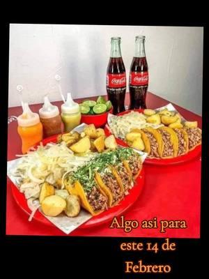 Algo asi para este 14 de Febrero 😍🥰😋😋💋 #fyp #Febrero14 #cena #tacos #yummy #parati  #foryoupage #reelstrending  #creatorsearchinsights 