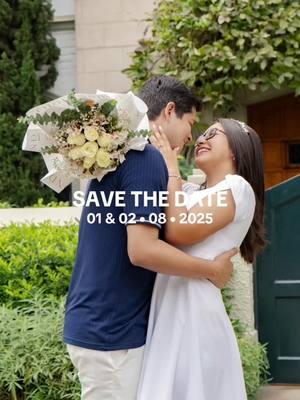 Save the Date 💍 #engagement #weddingday #savethedate #preboda #prewedding #2025wedding #2025bride #bride #amor #novios #weddinginspo #couplegoals #matrimoniojoven #lds #sud #CapCut 