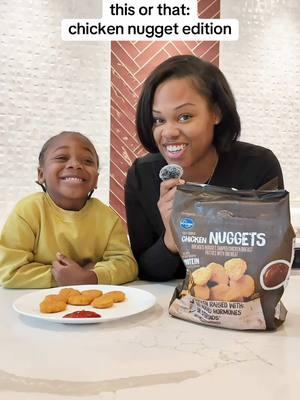 When chicken nuggets are life 😂 #kroger #chickennuggets #thisorthat #foodies #FoodTok #MomsofTikTok #kidsrecipes #kidsfood @Tynesha Frierson  